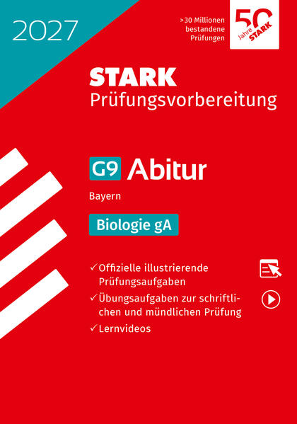Produktbild: STARK Biologie gA - Abitur 2027 Bayern - Prüfungsvorbereitung