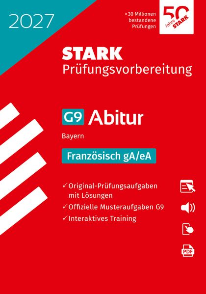 Produktbild: STARK Französisch gA/eA - Abitur 2027 Bayern - Prüfungsvorbereitung