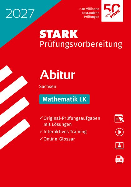 Produktbild: STARK Mathematik LK - Abitur 2027 Sachsen - Prüfungsvorbereitung