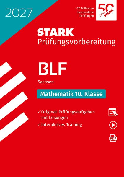 Produktbild: STARK Mathematik 10. Klasse - BLF Gymnasium 2027 Sachsen - Prüfungsvorbereitung