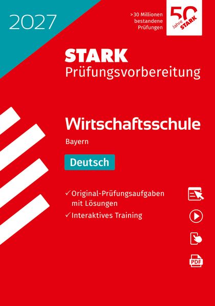 Produktbild: STARK Deutsch - Wirtschaftsschule 2027 Bayern - Prüfungsvorbereitung