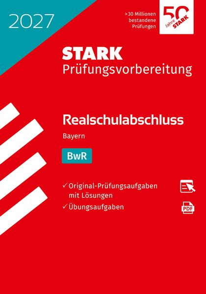 Produktbild: STARK BwR - Realschulabschluss 2027 Bayern - Prüfungsvorbereitung