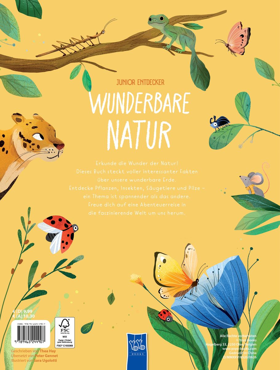 Weitere Ansicht: Junior-Entdecker - Wunderbare Natur | Thea Hay