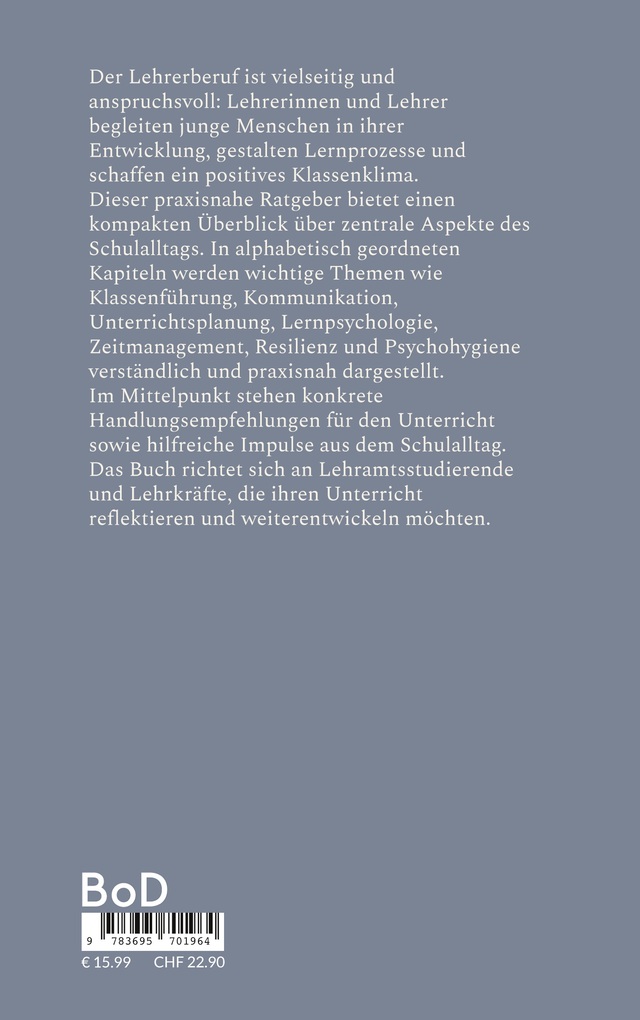 Weitere Ansicht: Lehrersein - Worauf es ankommt | Gerald Auer