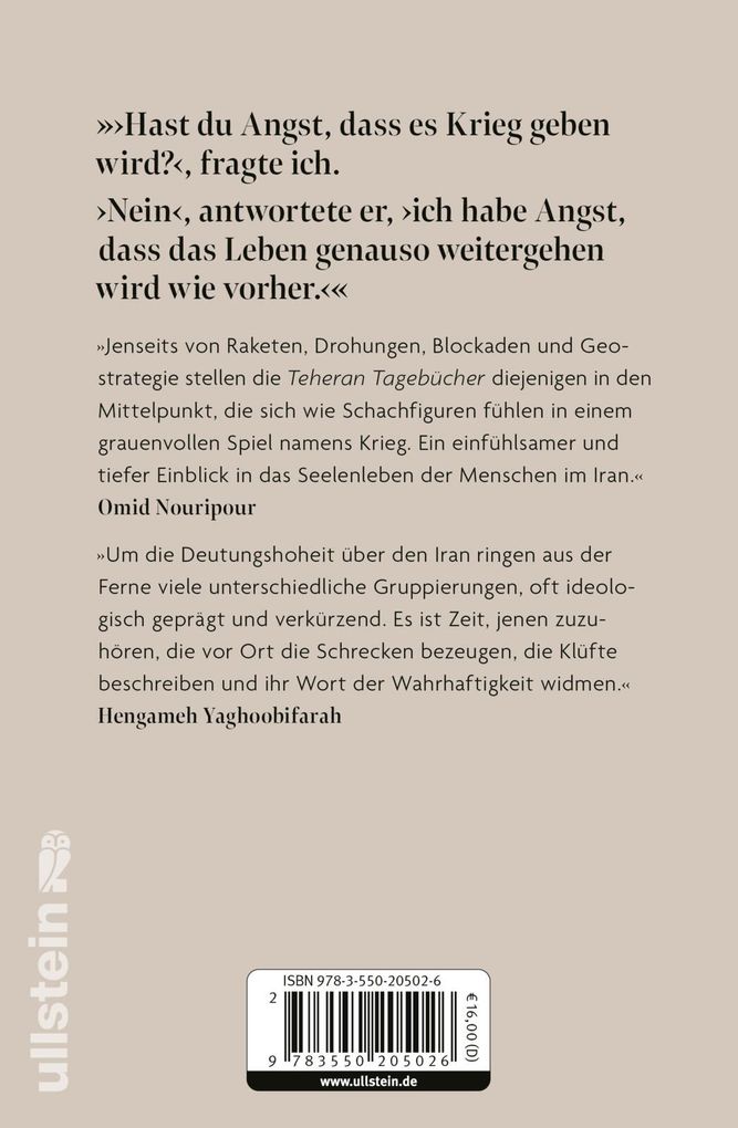 Weitere Ansicht: Teheran Tagebücher | Raha Nik-Andish