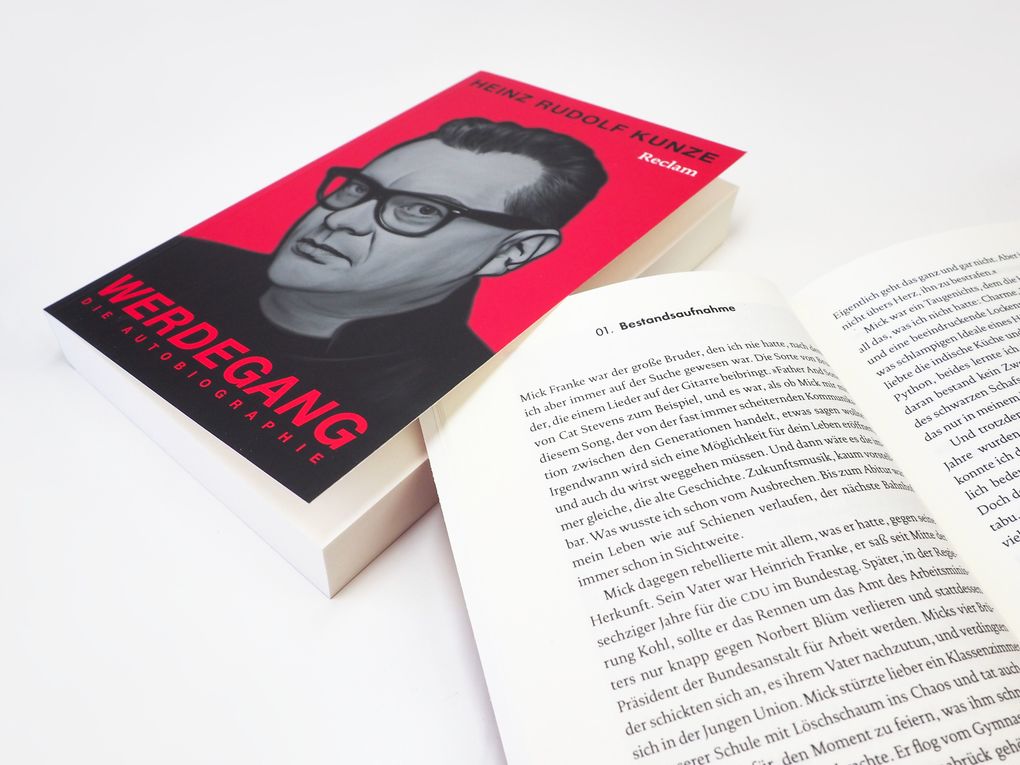 Weitere Ansicht: Werdegang. Die Autobiographie | Heinz Rudolf Kunze