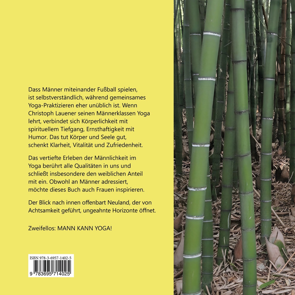 Weitere Ansicht: Mann kann Yoga | Christoph Lauener