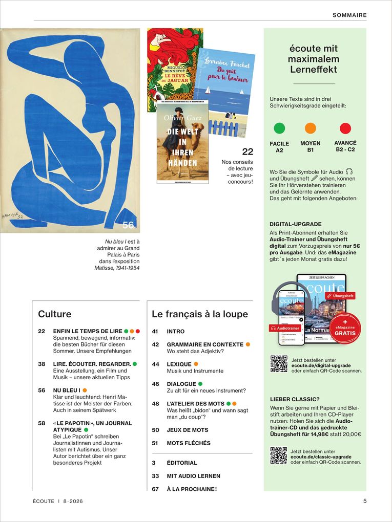 Weitere Ansicht: Écoute 8/26
