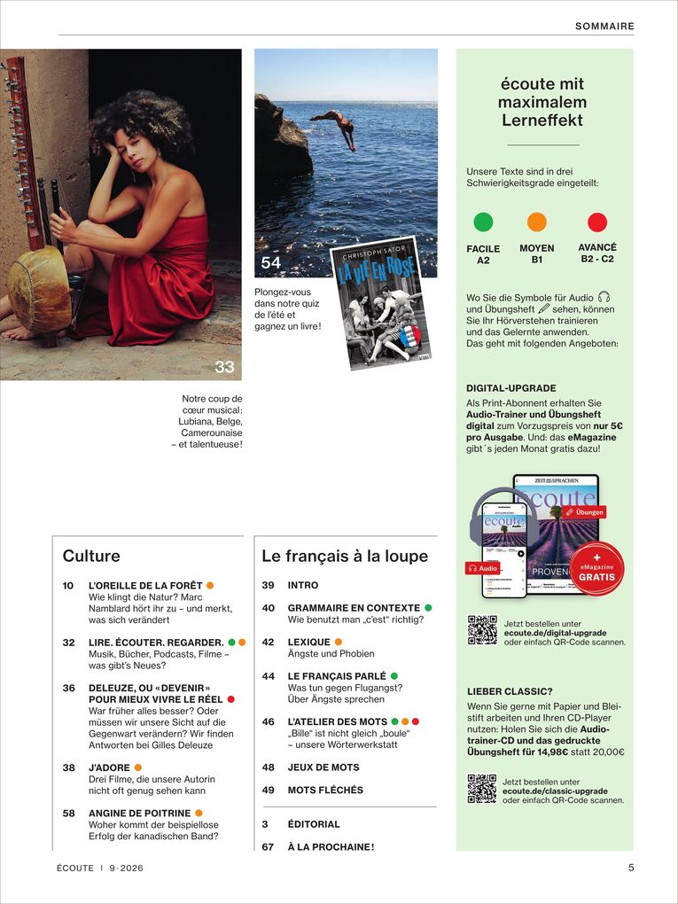 Weitere Ansicht: Écoute 9/26