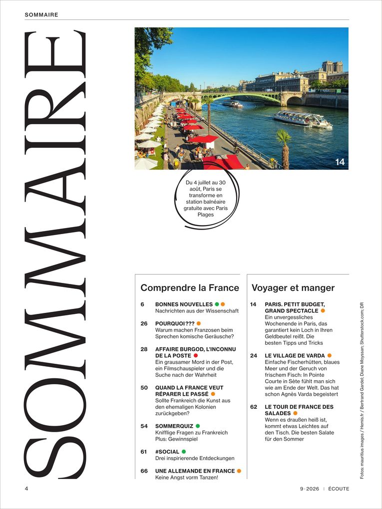 Weitere Ansicht: Écoute 9/26