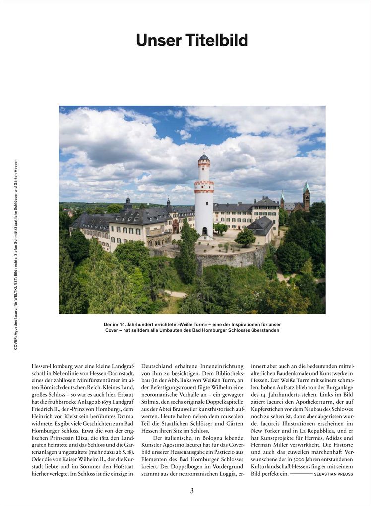 Weitere Ansicht: ZEIT Weltkunst 258/26 Sonderheft Hessen