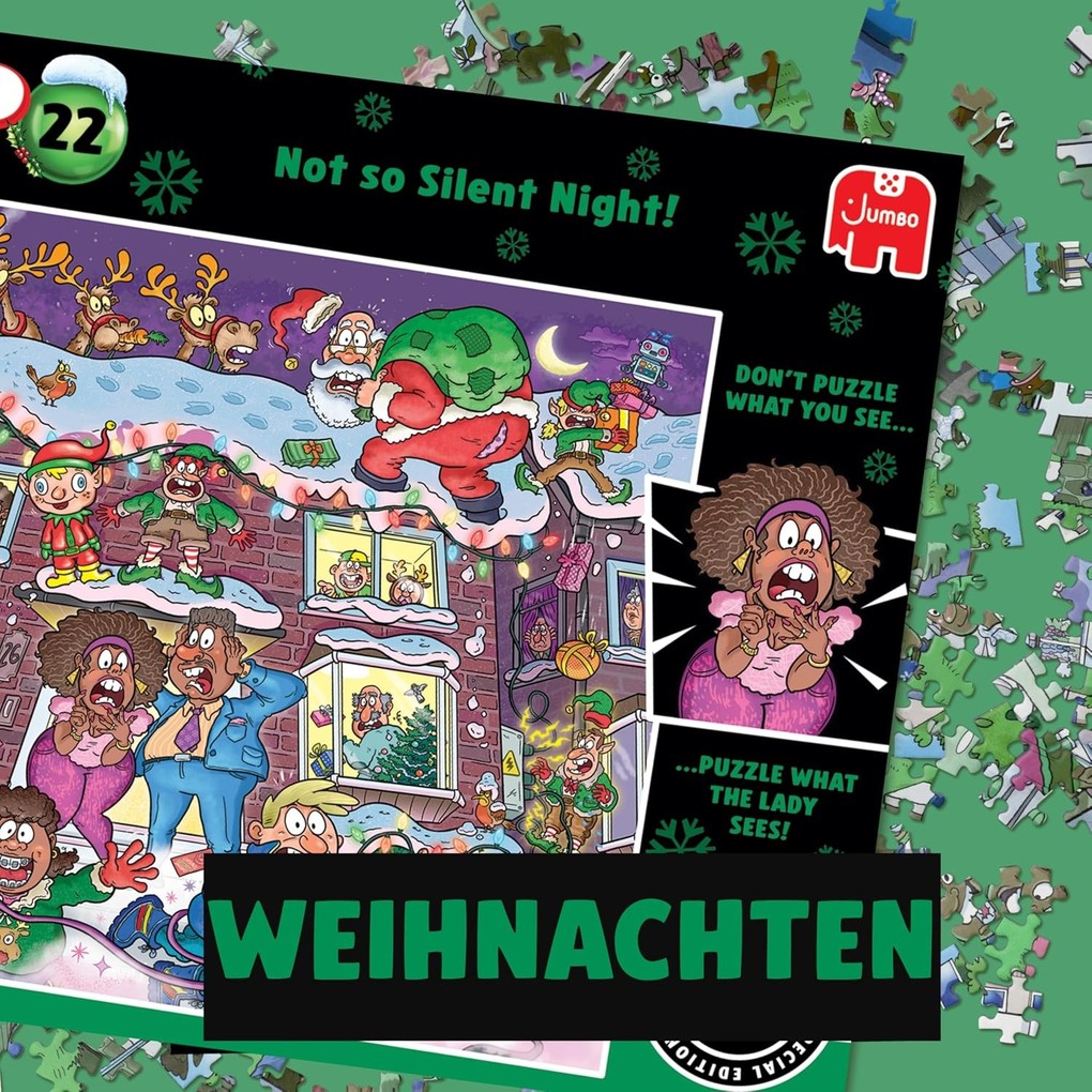 Weitere Ansicht: Wasgij Christmas 22 - Puzzle