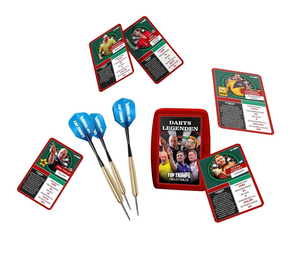 Weitere Ansicht: Top Trumps Geschenkset Darts (inkl. Dartpfeile)