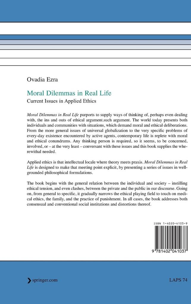 Weitere Ansicht: Moral Dilemmas in Real Life | Ovadia Ezra