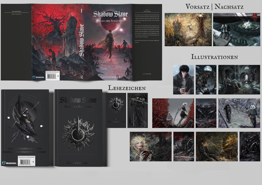 Weitere Ansicht: SHADOW SLAVE | Band 1 Kind der Schatten - Deutsch | Guiltythree