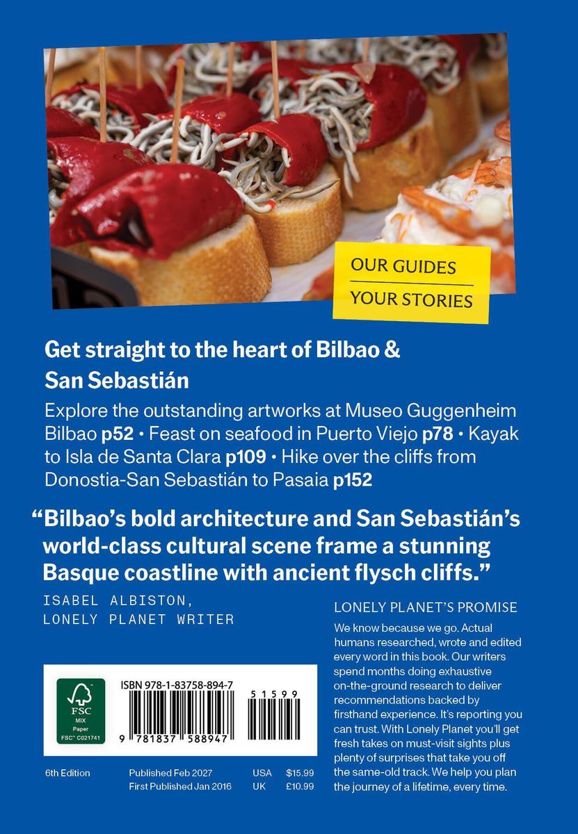 Weitere Ansicht: Lonely Planet Pocket Bilbao & San Sebastian | Lonely Planet