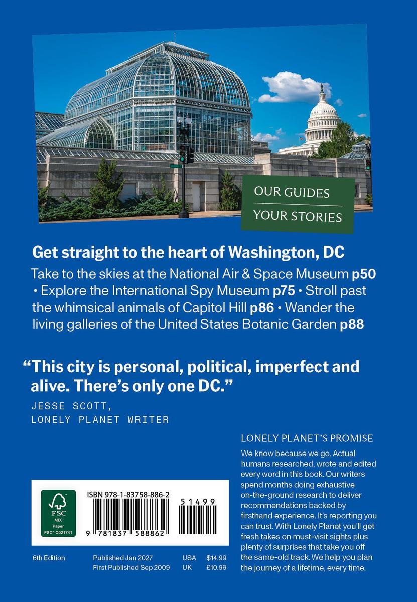 Weitere Ansicht: Lonely Planet Pocket Washington, DC | Jesse Scott, Lonely Planet
