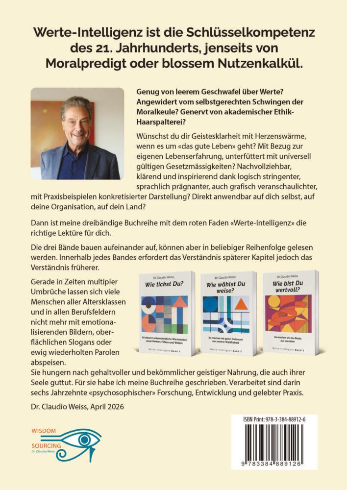 Weitere Ansicht: Wie tickst Du? | Claudio Weiss