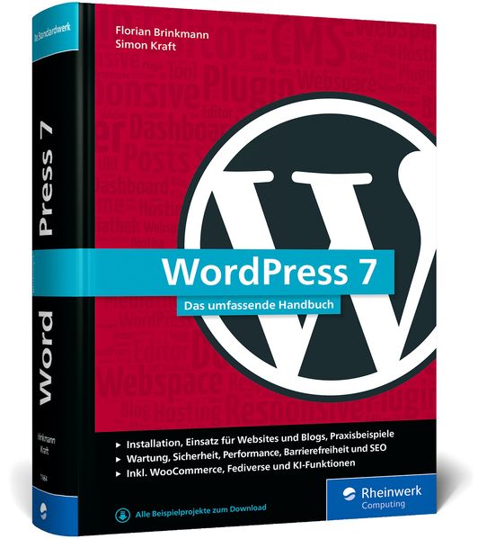 Produktbild: WordPress 7 | Florian Brinkmann, Simon Kraft