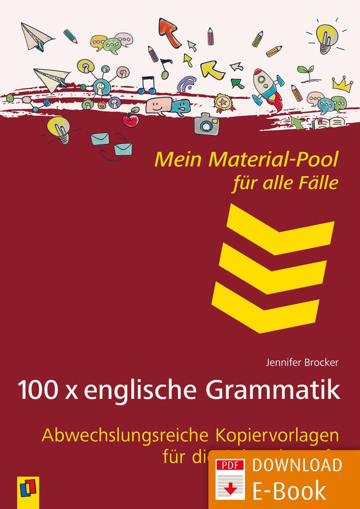 Produktbild: 100 x englische Grammatik | Jennifer Brocker