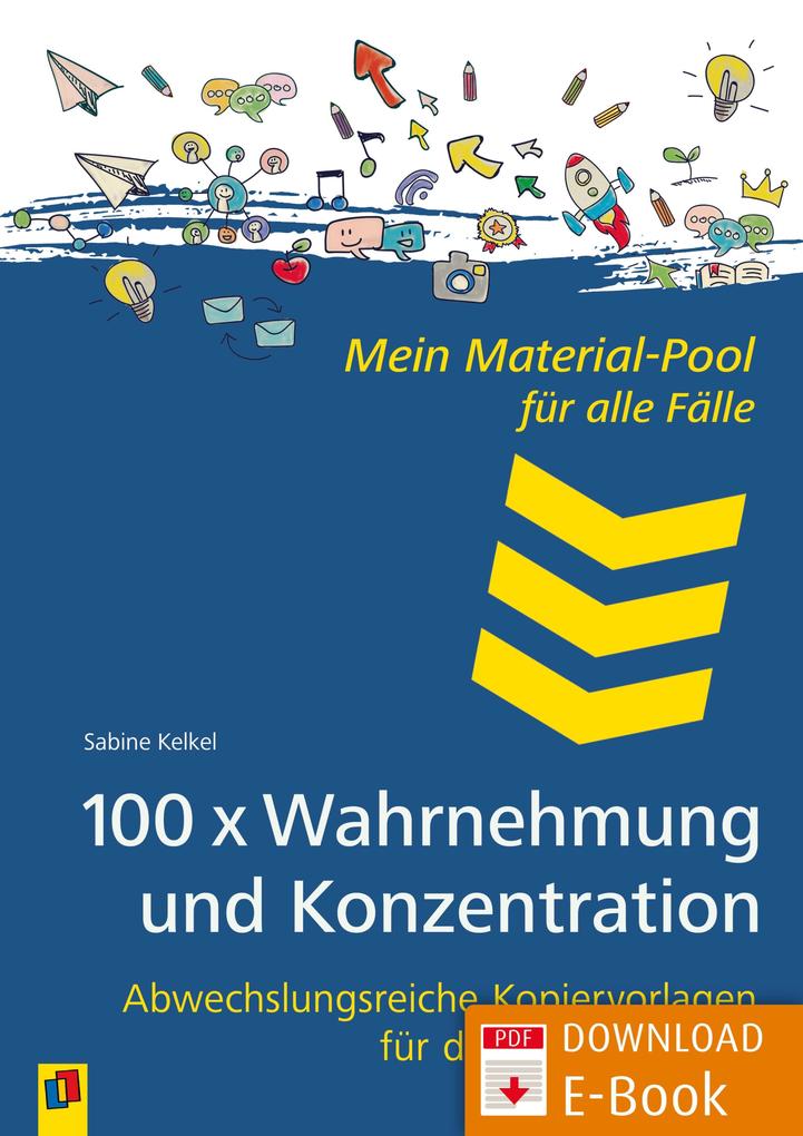 Produktbild: 100 x Wahrnehmung und Konzentration | Sabine Kelkel