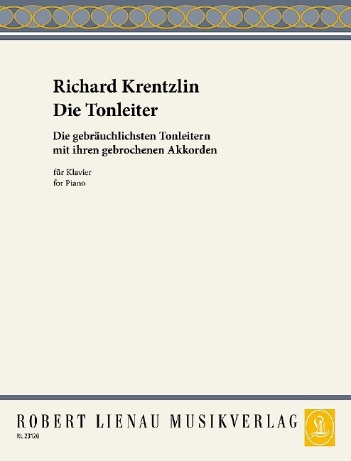 Produktbild: Die Tonleiter. Klavier | Richard Krentzlin