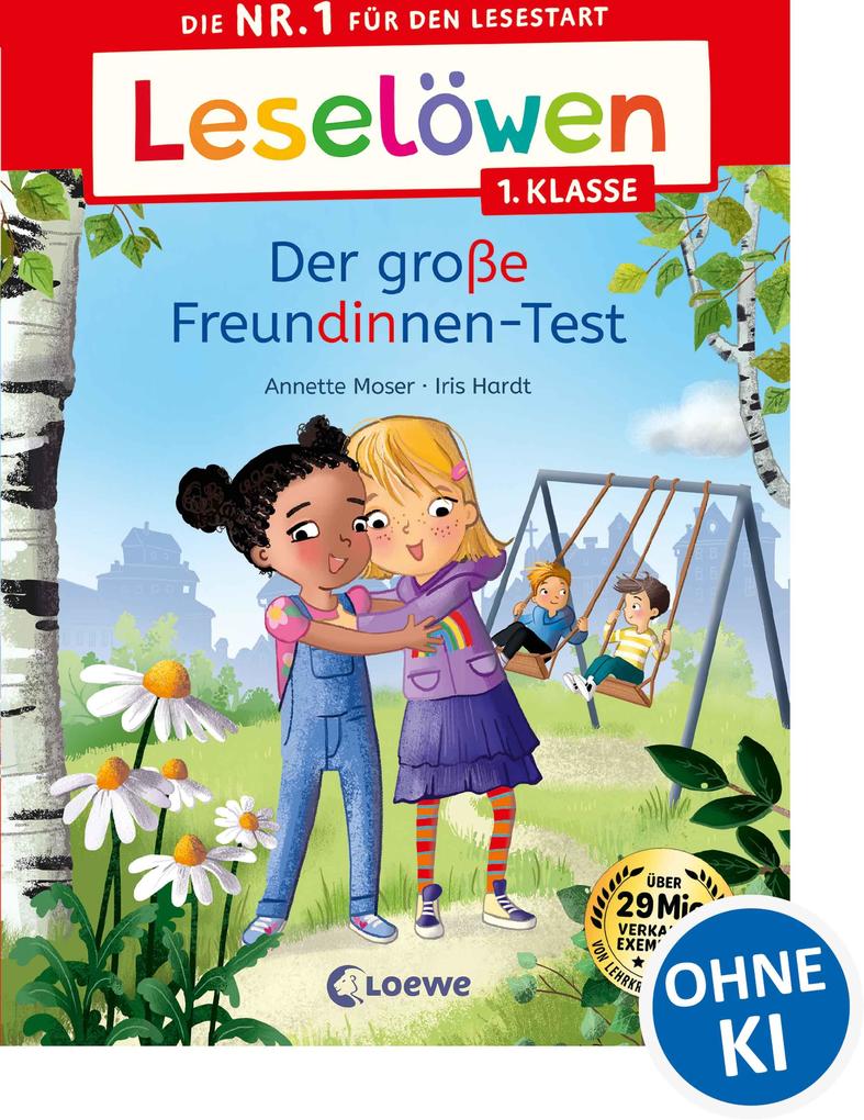 Produktbild: Leselöwen 1. Klasse - Der große Freundinnen-Test | Annette Moser