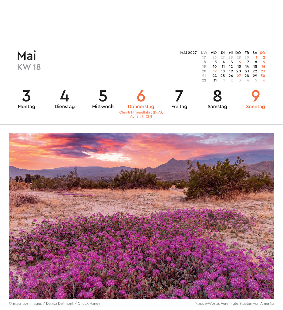 Weitere Ansicht: Farben der Erde - KUNTH Postkartenkalender 2027