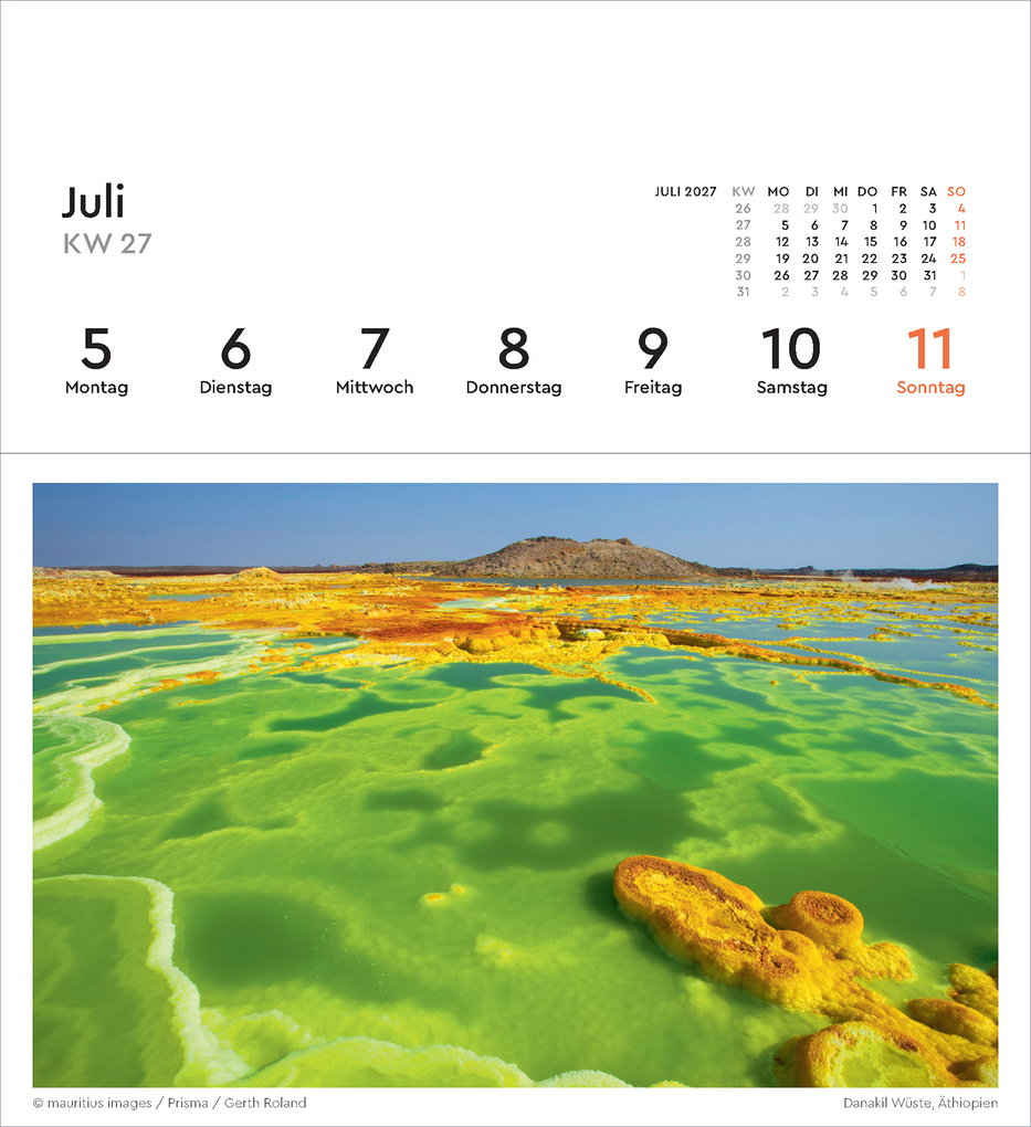 Weitere Ansicht: Farben der Erde - KUNTH Postkartenkalender 2027