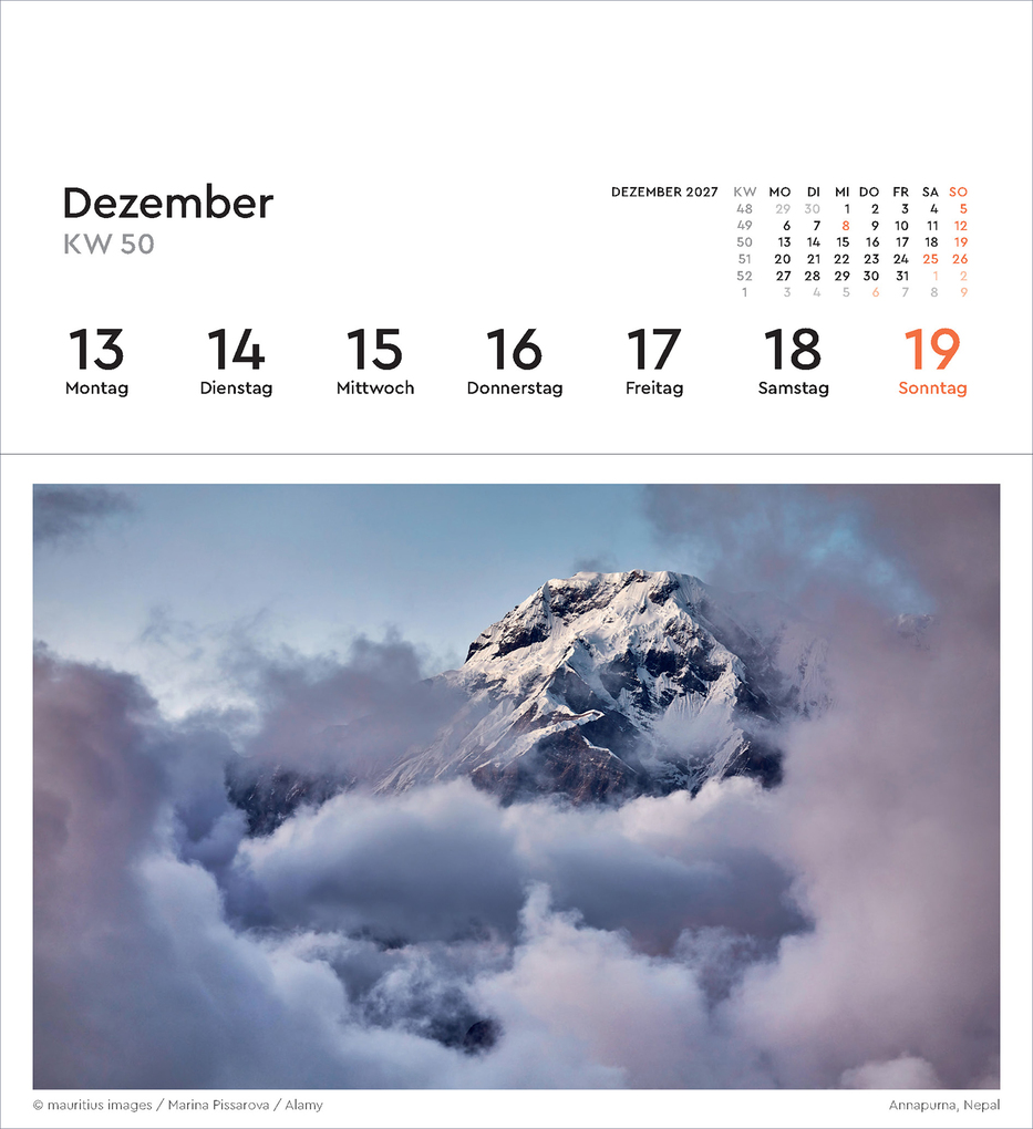 Weitere Ansicht: Farben der Erde - KUNTH Postkartenkalender 2027