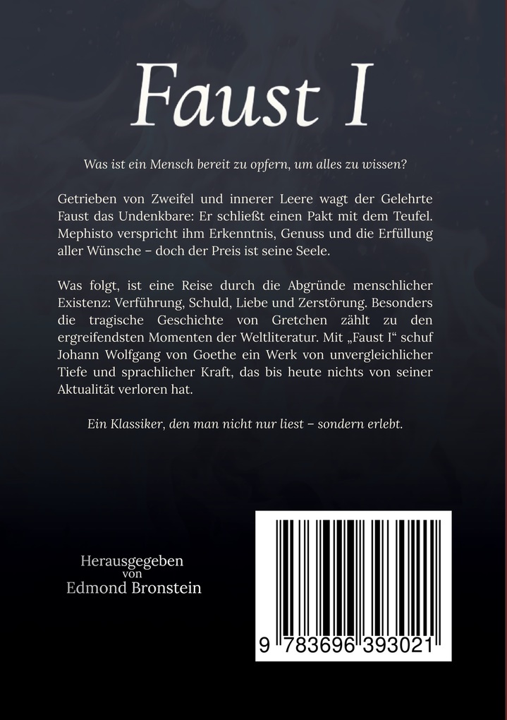Weitere Ansicht: Faust I | Johann Wolfgang von Goethe