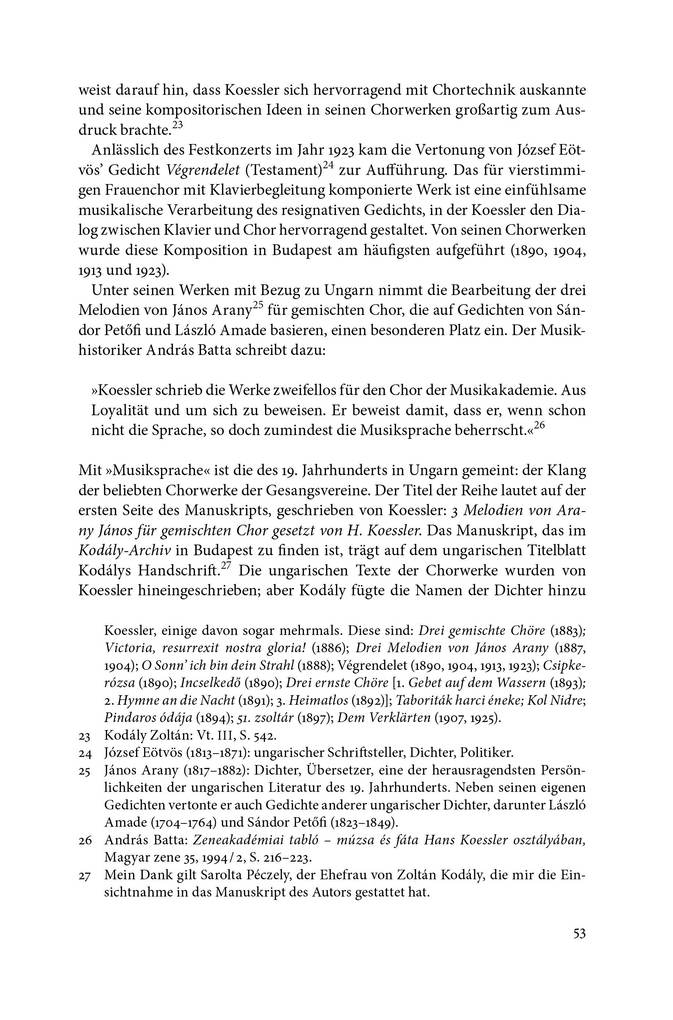 Weitere Ansicht: Hans Koessler