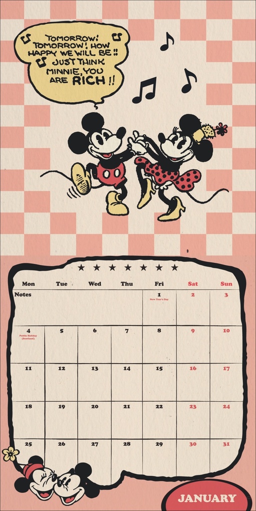 Weitere Ansicht: Mickey Classic Broschurkalender 2027