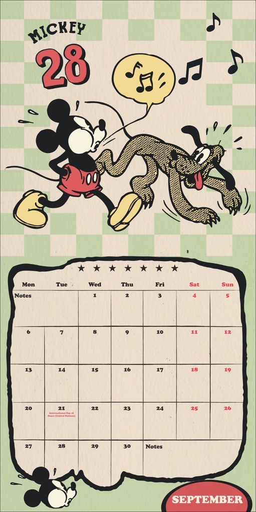 Weitere Ansicht: Mickey Classic Broschurkalender 2027