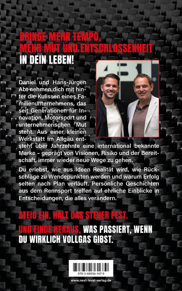 Weitere Ansicht: Vollgas leben | Daniel Abt, Hans-Jürgen Abt