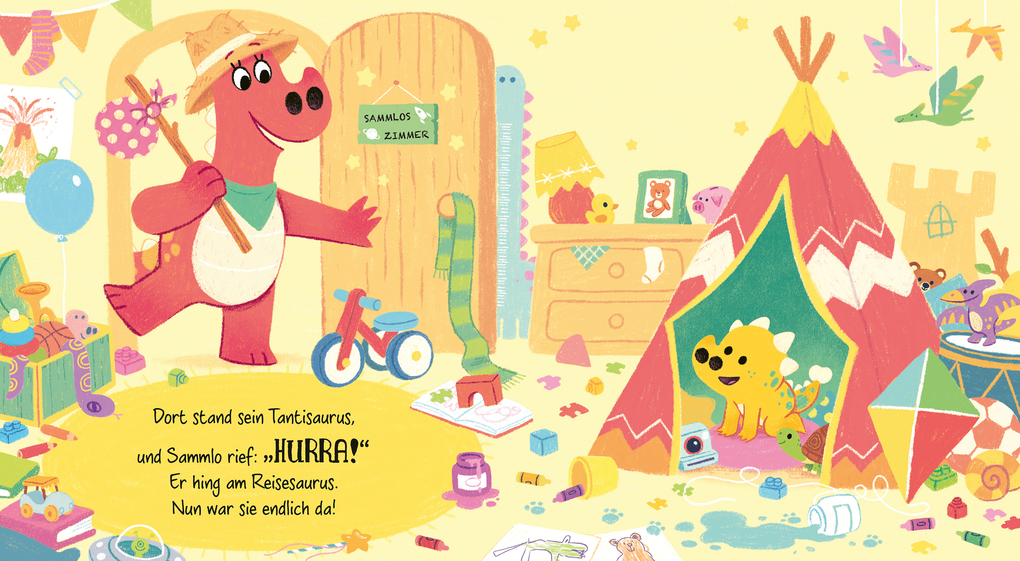 Weitere Ansicht: Der Sammlosaurus | Rachel Bright
