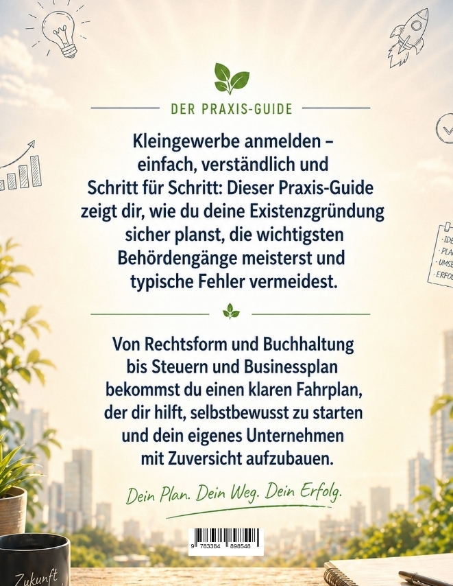 Weitere Ansicht: Kleingewerbe anmelden - der Praxis-Guide | Dominik Mikulaschek