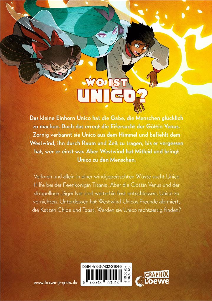 Weitere Ansicht: Unico in Gefahr (Band 3) | Osamu Tezuka, Samuel Sattin