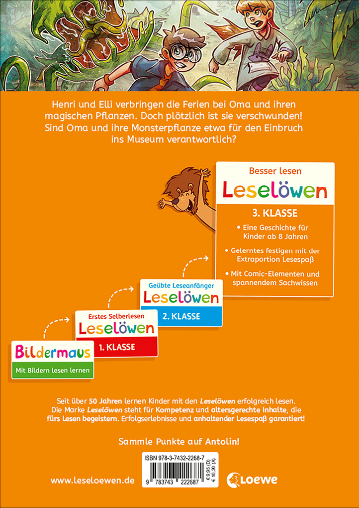 Weitere Ansicht: Leselöwen 3. Klasse - Die Monsterpflanze ist los! | Christian Tielmann