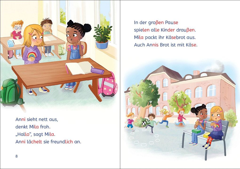Weitere Ansicht: Leselöwen 1. Klasse - Der große Freundinnen-Test | Annette Moser