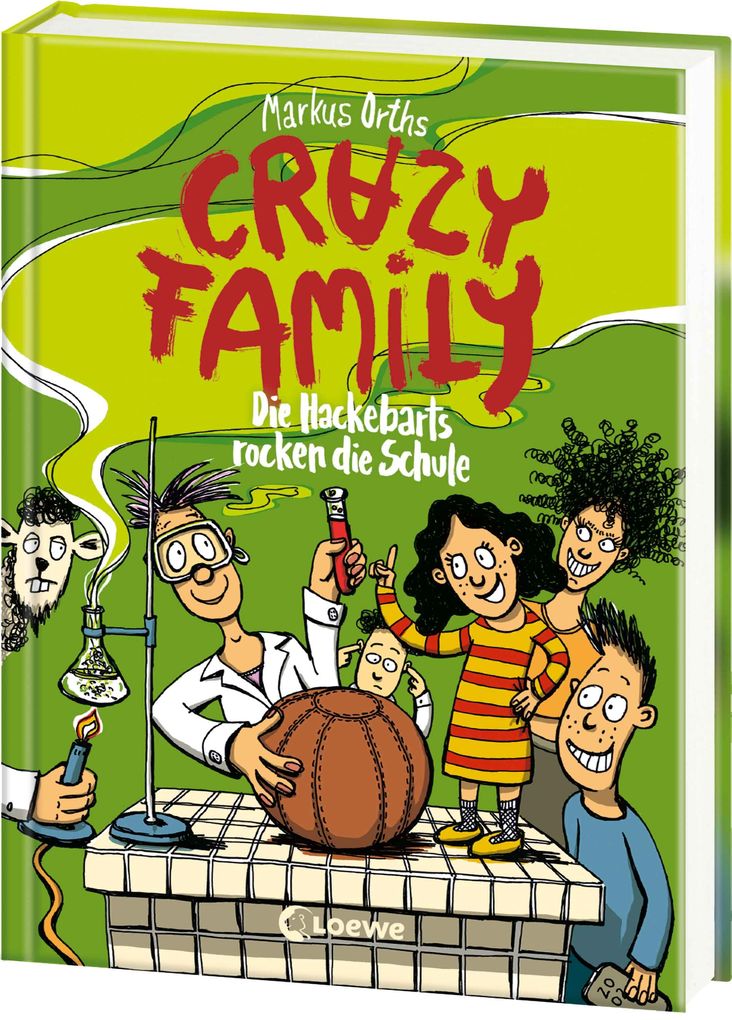 Weitere Ansicht: Crazy Family (Band 5) - Die Hackebarts rocken die Schule | Markus Orths