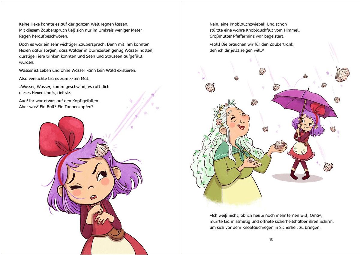 Weitere Ansicht: Die kleine Hexe Klingeling und der Regenzauber | Alicia Teba