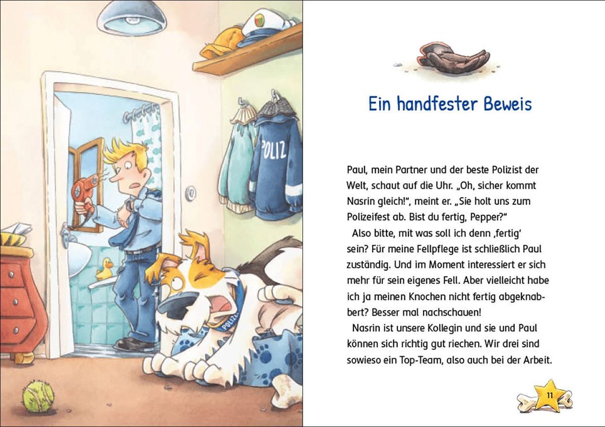 Weitere Ansicht: Kommissar Pfote (Band 10) - Bankräuber auf der Flucht | Katja Reider