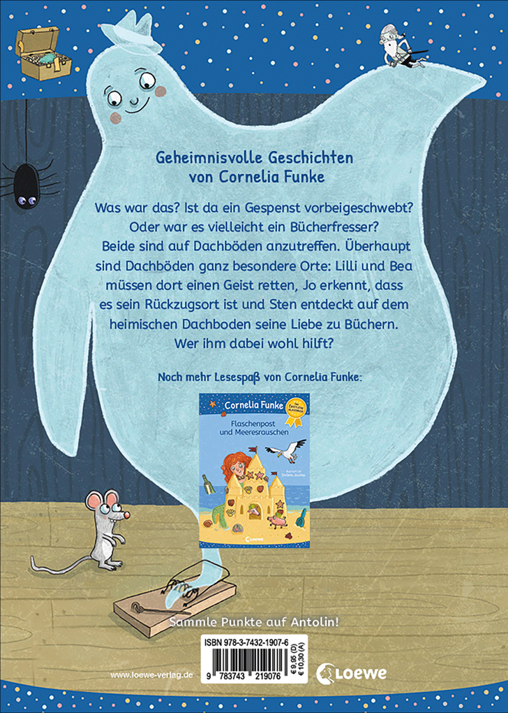 Weitere Ansicht: Bücherfresser und Dachbodengespenster | Cornelia Funke