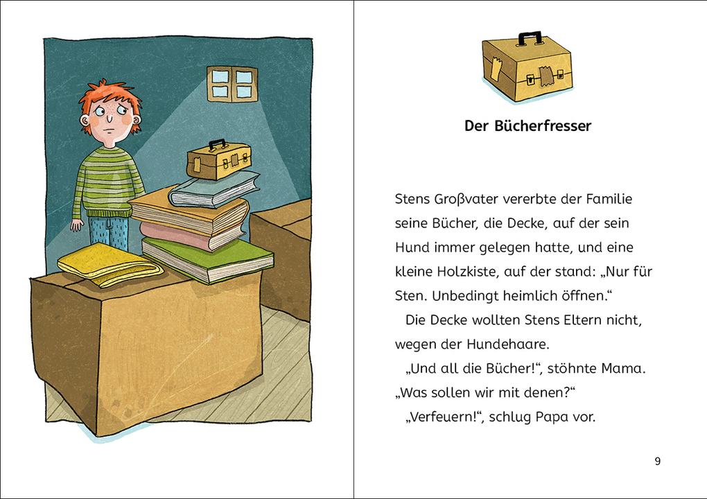 Weitere Ansicht: Bücherfresser und Dachbodengespenster | Cornelia Funke