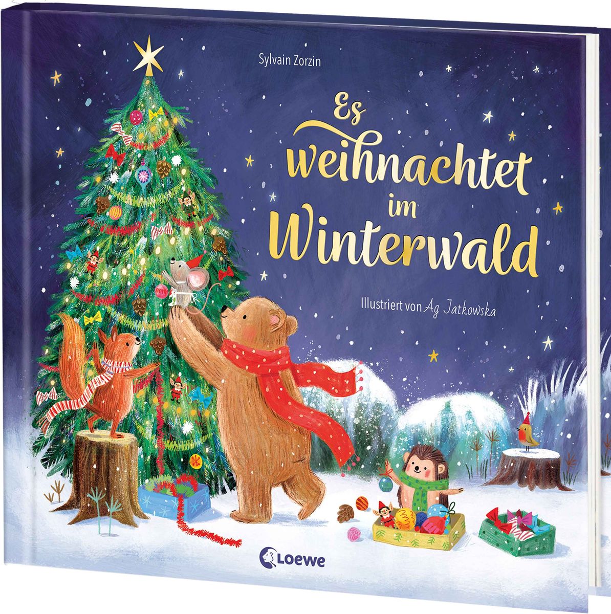 Weitere Ansicht: Es weihnachtet im Winterwald | Sylvain Zorzin
