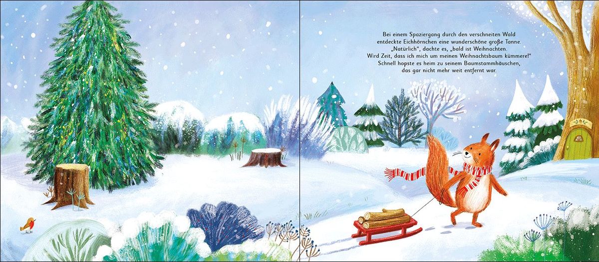 Weitere Ansicht: Es weihnachtet im Winterwald | Sylvain Zorzin