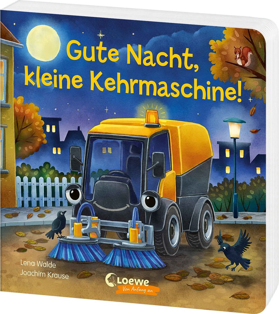 Weitere Ansicht: Gute Nacht, kleine Kehrmaschine! | Lena Walde