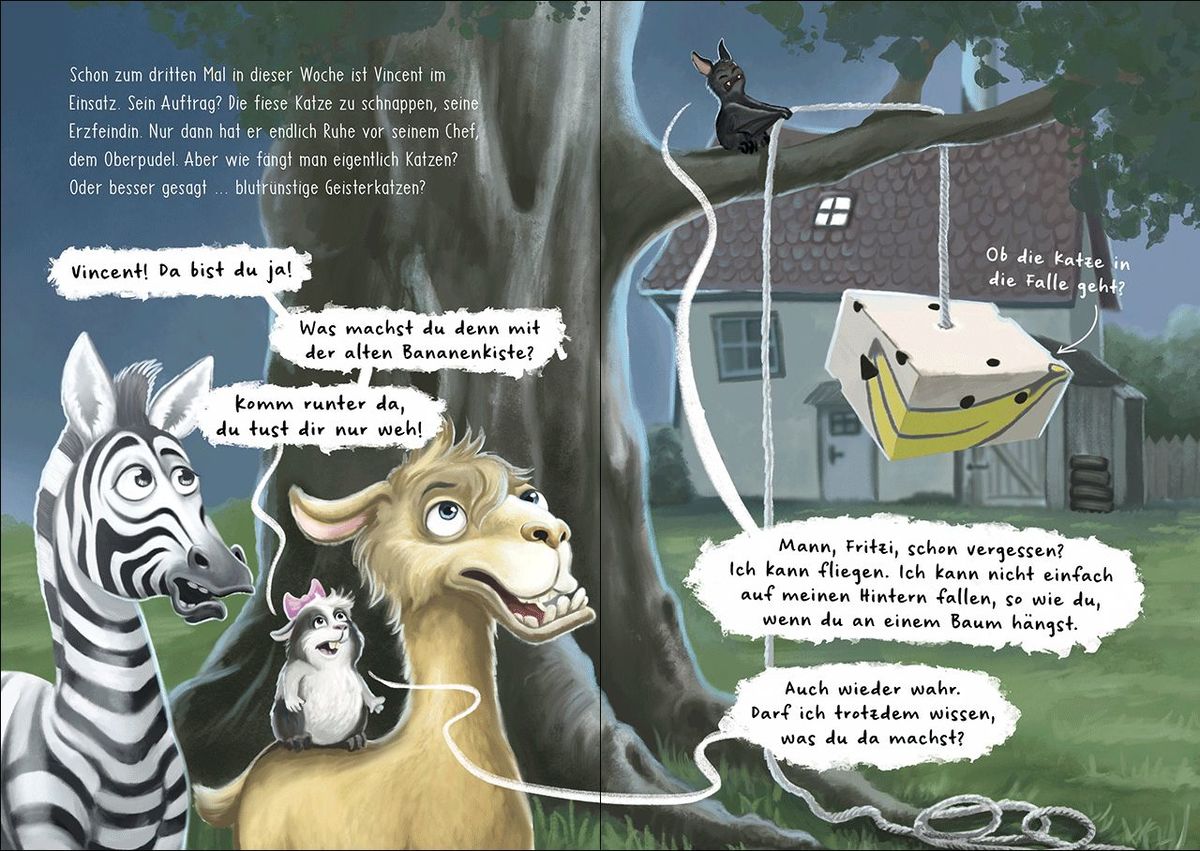 Weitere Ansicht: Vincent und der geheimnisvolle Wolf (Band 6) | Sonja Kaiblinger