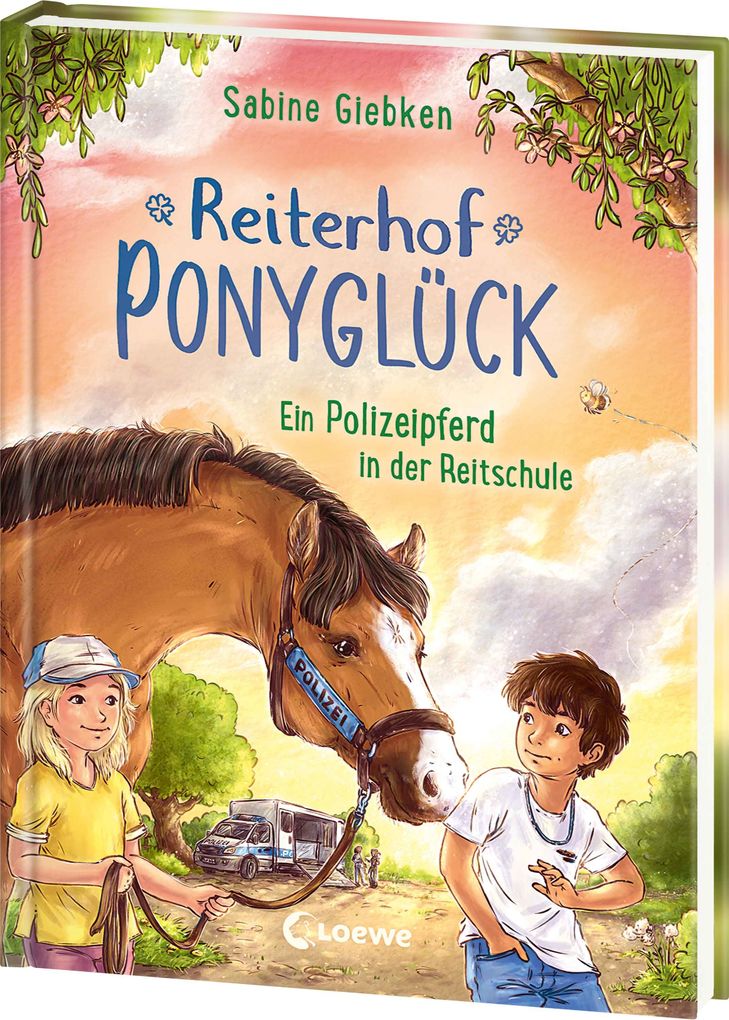Weitere Ansicht: Reiterhof Ponyglück (Band 2) - Ein Polizeipferd in der Reitschule | Sabine Giebken